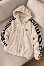 Chaqueta Adidas Polar Cream - Imagen 2