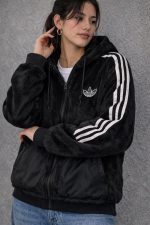 Chaqueta Adidas Fleece Classic Black - Imagen 2